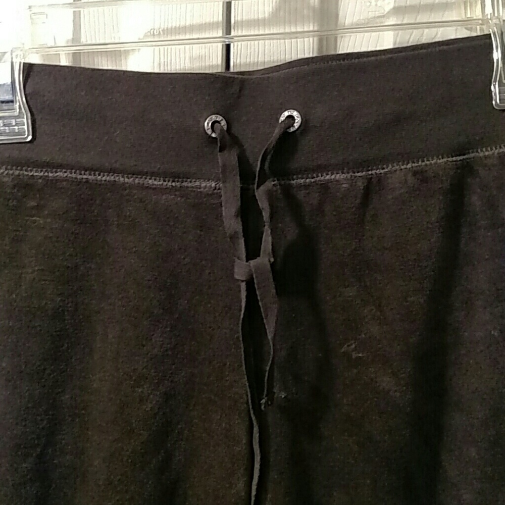 NY&Co. Brown Velour Yoga Pants (S) - Picture 3 of 4